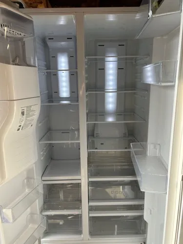 Clean and organized fridge interior