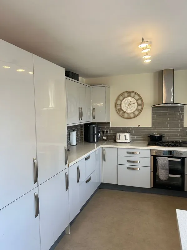 Sparkling clean modern kitchen in Fife